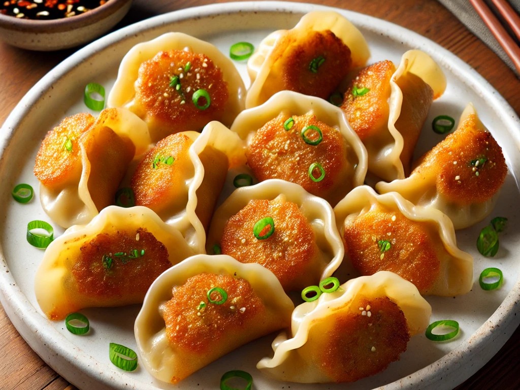 fried pork dumplings